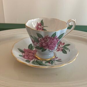 Rosamund Royal Standard Fine Bone China Tea Cup and Saucer